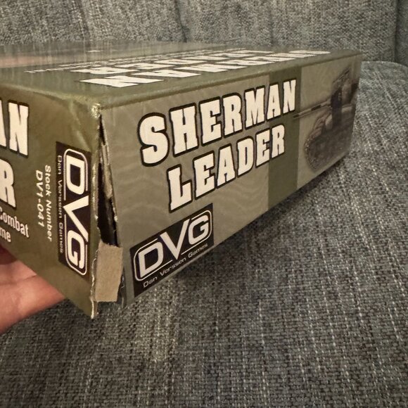 Sherman Leader (open, unpunched, cards sealed) Dan Verssen Games (DVG) - Picture 11 of 13